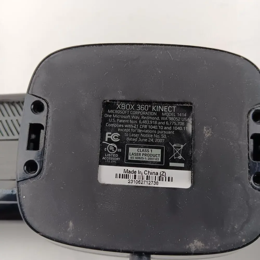 Microsoft Xbox 360 Kinect Sensor Camera Model 1414 Motion Sensor Bar Black OEM